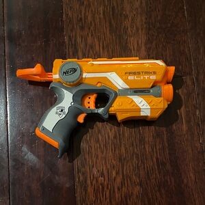 Nerf Elite Firestrike Blaster - Orange and Gray